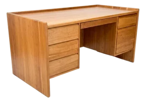 Pompanoosuc Mills Solid Cherry Executive Desk