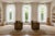 2020s Modern 132" Irregular Shape Luxury Kaylee Dining Table in Brass For Sale - Image 5 of 11
