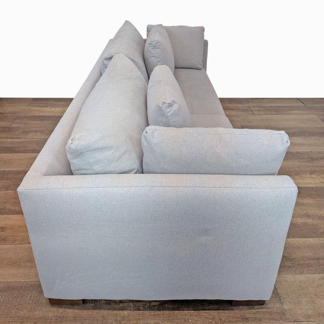 Gray Rejuvenation Wrenton 3-Seat Modern Sofa For Sale - Image 8 of 12