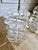 Transparent 1970s Artist-Signed Sculptural Stacked Lucite Table Lamps, Intentionally Asymmetrical - Pair For Sale - Image 8 of 11