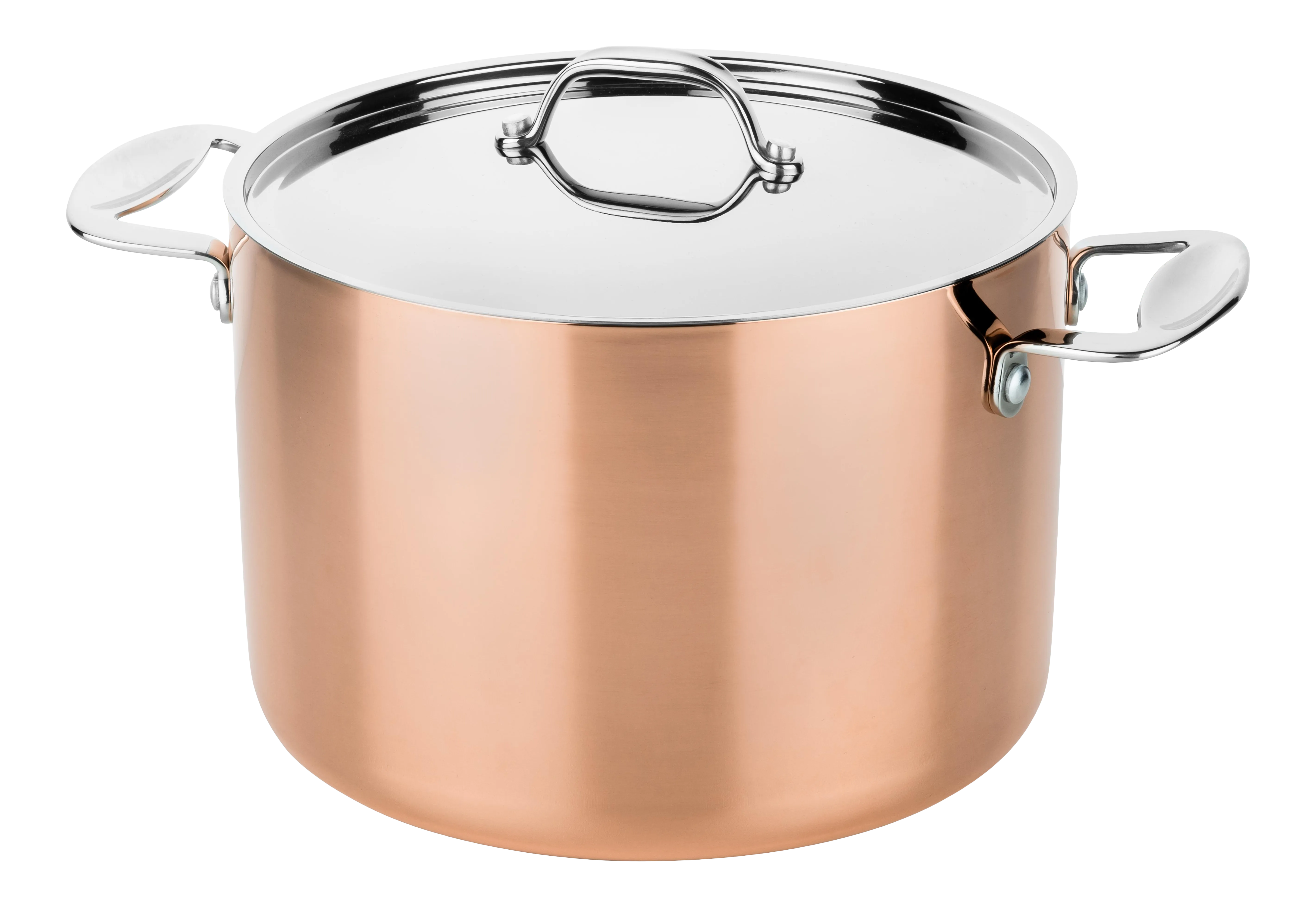 Mepra Toscana 24 Cm 18/10 Stainless Steel and Copper Finish Stock