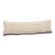 Turkish Hemp Pillow Cushion Natural Beige Black Cushion Cover 14"x45" For Sale