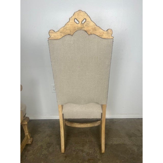 Set of Ten French Carved Wood Armchairs, Louis XV–Inspired, Early 20th Century For Sale - Image 10 of 18