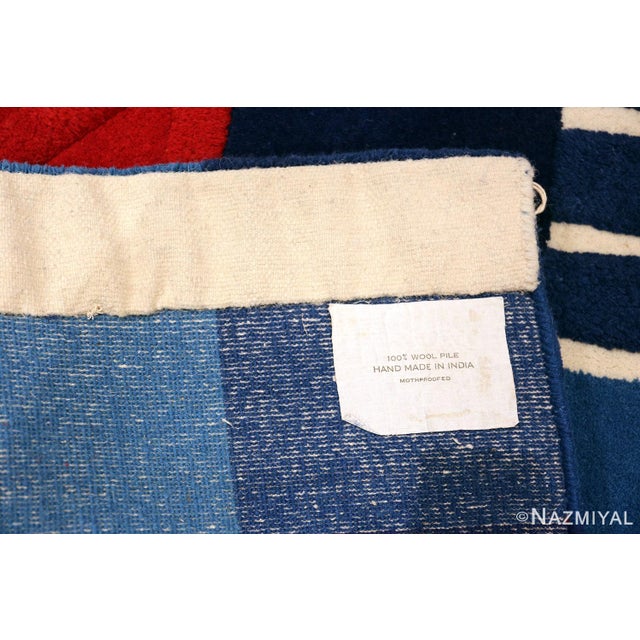 Nazmiyal Collection Vintage Mid-Century Modern Art Rug by George Earl Ortman For Sale - Image 11 of 11