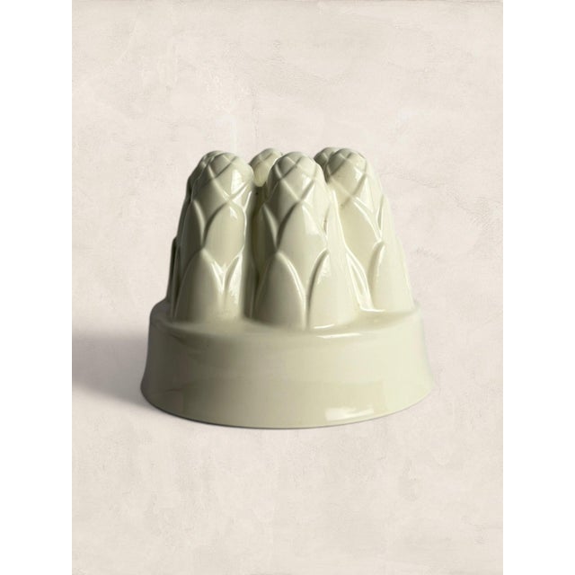English Antique English Ironstone Jelly Mold For Sale - Image 3 of 10