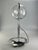 Space Age Ball Table Lamp in Glass & Metal, 1970s For Sale - Image 12 of 18