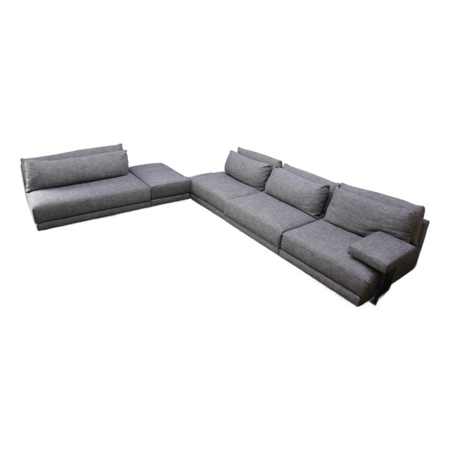5-Piece Poliform Bristol Sectional Sofa For Sale