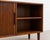 Danish Rosewood Mid Century Modern Credenza | Tambour Door Media Cabinet | Scandinavian Storage Console, C. 1960’s For Sale - Image 15 of 16