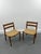 This set of Scandinavian dining chairs designed by Niels O. Møller was manufactured by J.L. Møllers in Denmark. The set...