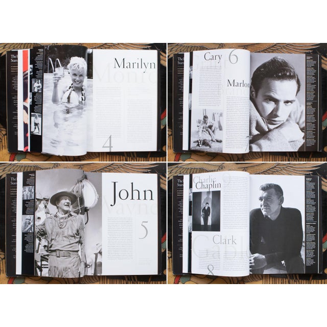 1997 "The 100 Greatest Stars of All Time", Coffee Table Photography Book For Sale In Dallas - Image 6 of 18