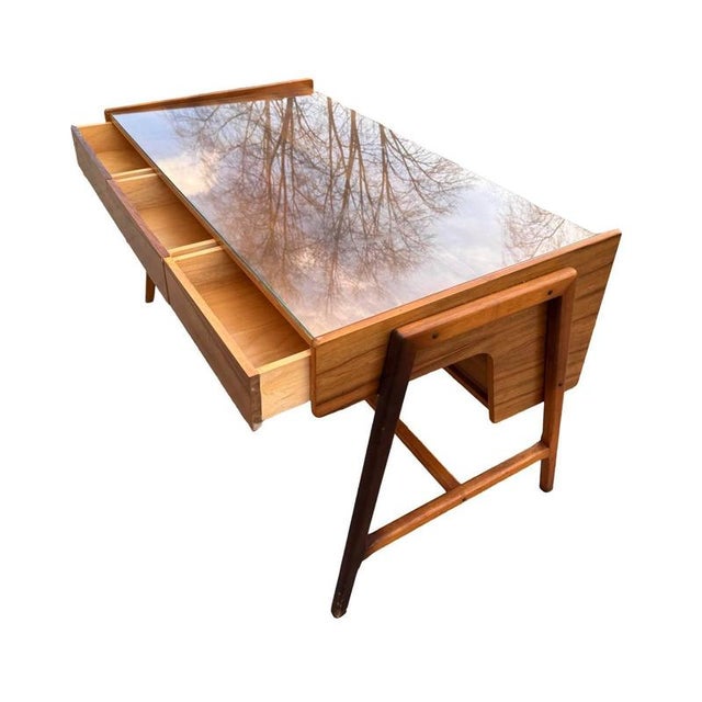 Writing Desk attributed to Arne Wahl Iversen, 1950s For Sale - Image 6 of 7