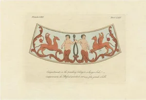 C. Cameron, Ceiling Decoration of a Roman Bath, 1772, Paper