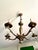 Hollywood Regency Regency Bronze 5-Light Chandelier, 1950s For Sale - Image 3 of 10