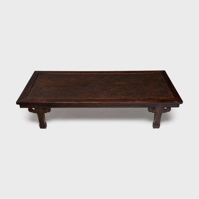 Chinese Woven Top Ruyi Daybed, C. 1880 For Sale - Image 4 of 7