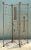Mid-Century Modern Vintage Iron Abstract Figurative Folding Screen For Sale - Image 3 of 12