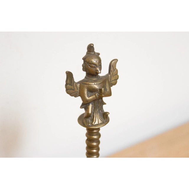 19th Century Indian Bronze Temple Bell For Sale - Image 4 of 7