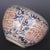 Chinese Vintage Ceramic Pot,Blue and White Underglaze Red Porcelain Jar Hand Painted Fu Pattern For Sale - Image 4 of 6