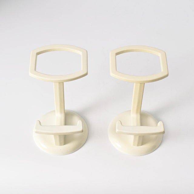 German Space Age Metal Coat Hooks from Schönbuch, 1970s, Set of 2, in Very Good conditions. Designed 1970 to 1979 I have...
