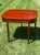 Wood Antique, Flame-Mahogany, Federal Style, Game Table, Swivel and Hinged Flip-Top Mechanism, Geometric String Inlay, C1780-1830, Demilune Console Table For Sale - Image 7 of 12