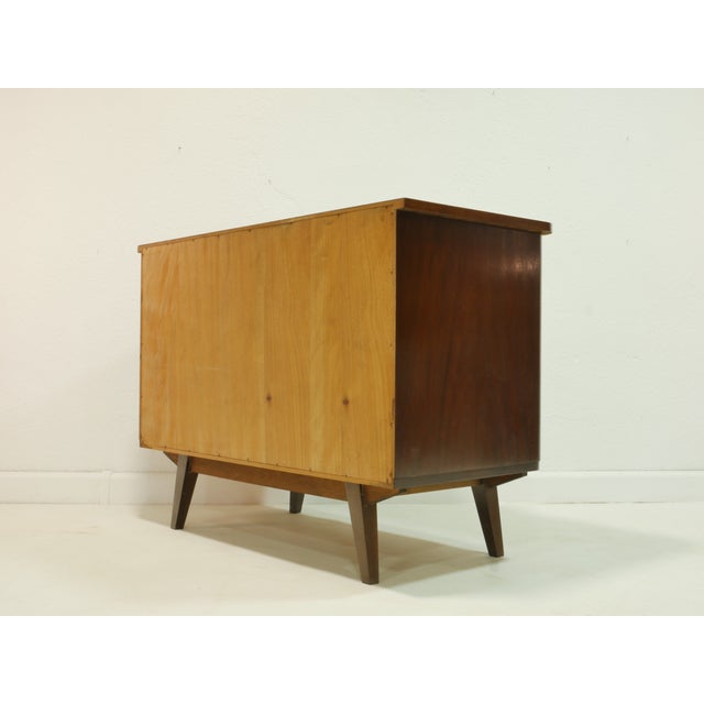 Mid-Century Sideboard in Beech and Spruce, Germany, 1960s For Sale - Image 4 of 14