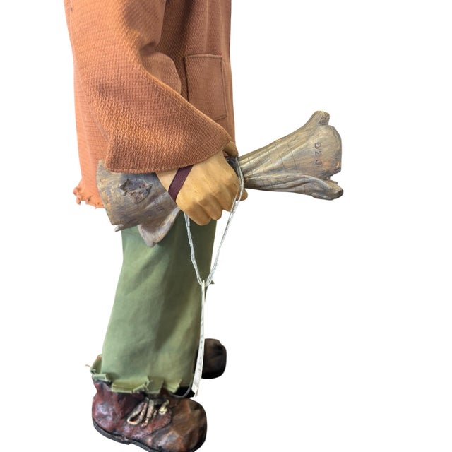Folk Art Vintage Crowne Collection Porcelain Character Figure “Tales of City Life” For Sale - Image 3 of 10