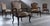Rococo Antique Danish Lounge Chairs, 1900s, Set of 4 For Sale - Image 3 of 18