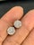 2010s 1.60 Carat Diamond Floral Cluster Flower Stud Earrings in 18 Karat White Gold For Sale - Image 5 of 18