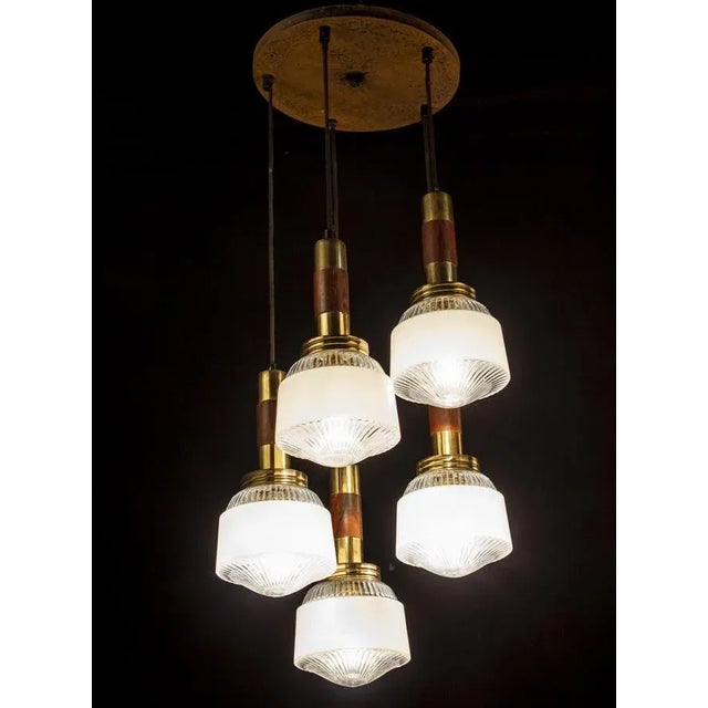 Modern Cascade Chandelier, 1970 For Sale - Image 11 of 13