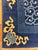 1920s Traditional Geometric Cloud Bands Patterns Antique Chinese Peking Wool Rug For Sale - Image 4 of 6