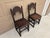 17th Century 17th Century English Yorkshire Oak Backstool Chairs, a Pair For Sale - Image 5 of 17
