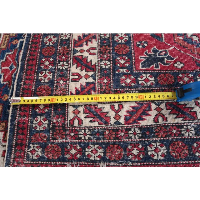 Middle Eastern Wool Shirvan Rug For Sale - Image 6 of 7