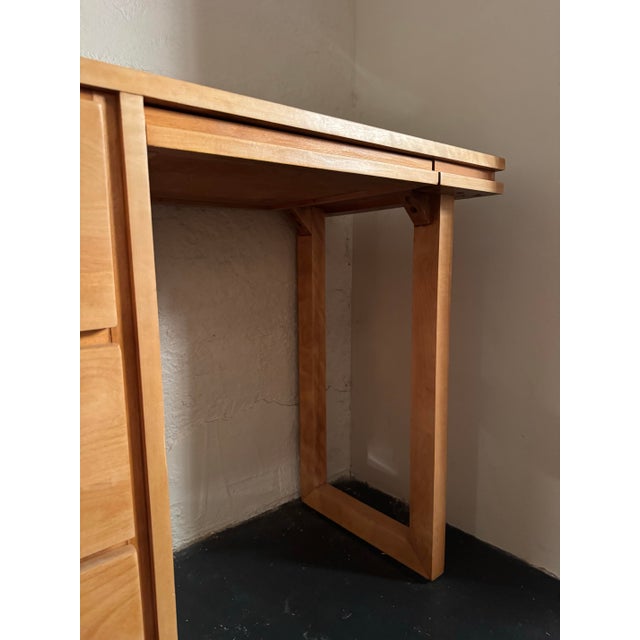 1950s Mid Century Modernmates Desk by Leslie Diamond for Conant Ball For Sale In Philadelphia - Image 6 of 9