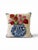 Square Chinoiserie Tree Wool Hooked Pillow For Sale - Image 4 of 4