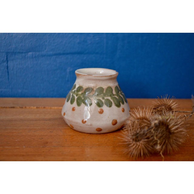 Pink Small Glazed Terracotta Ceramic Vase by Léon Elchinger, 1890s For Sale - Image 8 of 8