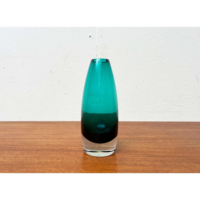 Mid-Century Modern 1365 Glass Vase by Tamara Aladin for Riihimäki, Finland, 1960s For Sale - Image 5 of 18