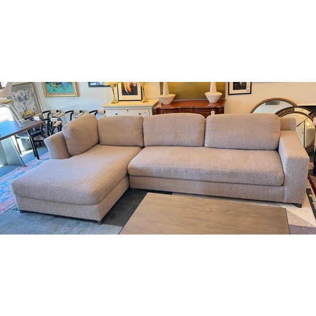 Design Plus Gallery presents the Stevie Sectional from Fitzergerald. This uber cozy and chic sofa was created by hand...