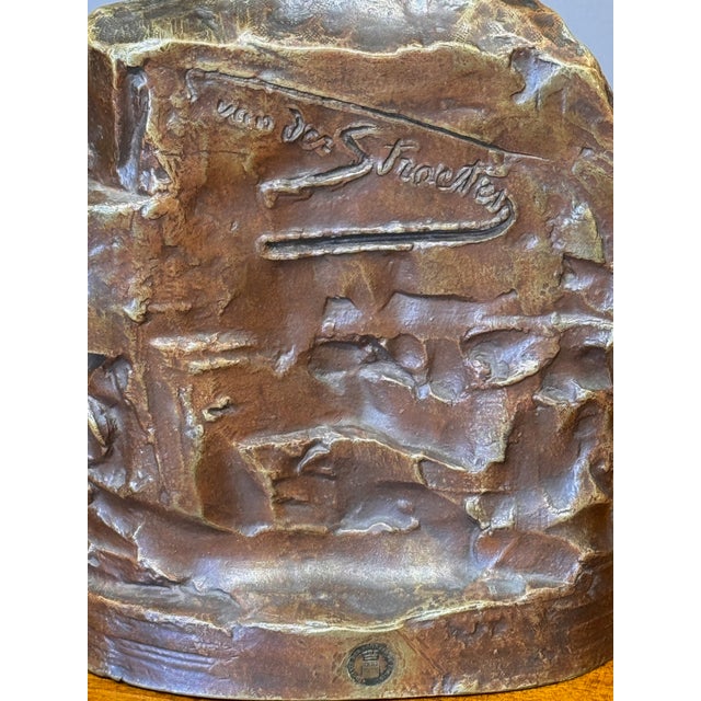 “Gentleman Rider” Bronze by George Van Der Straeten (1856–1928) For Sale - Image 9 of 10
