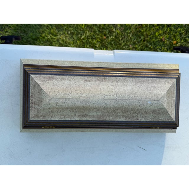 Vintage Crackled Parchment Decorative Box For Sale - Image 11 of 12