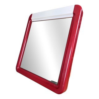 Space Age Mirror with Integrated Cabinet from Sieper Germany, 1970s For Sale