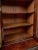 Early Victorian Flame Mahogany Breakfront Bookcase, 1850s For Sale - Image 6 of 11