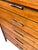 Mid-Century Modern Vintage Mid Century Modern Tall Highboy Dresser by Lane in Tuxedo Design, Attributed For Sale - Image 3 of 9