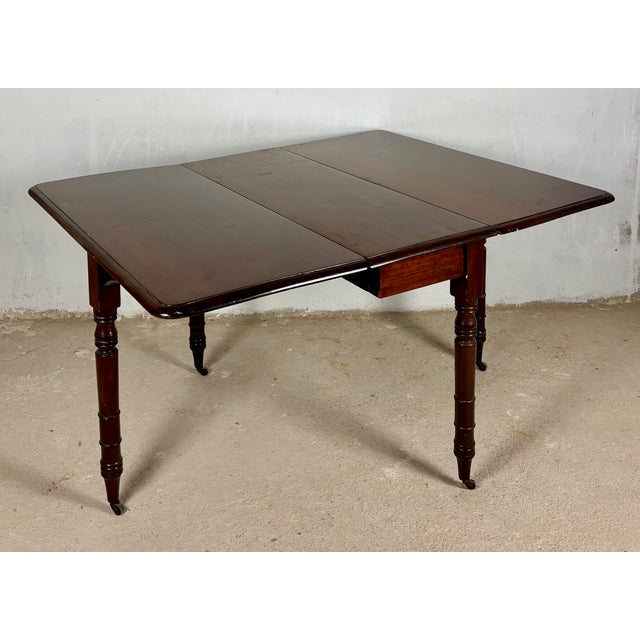 1930s Spanish Drop-Leaf Dining Table, 1930s For Sale - Image 5 of 18