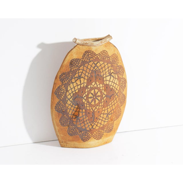 Geoffrey Healy 1980 Studio Pottery Vase For Sale - Image 4 of 8