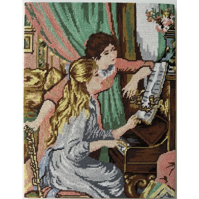Young Girls at the Piano (Jeunes Filles Au Piano d’aprè Renoir) based on Renoir’s painting) is a 100% cotton canvas...