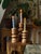 Wood Padauk Candlestick 9 by Romain Des Bois For Sale - Image 7 of 8