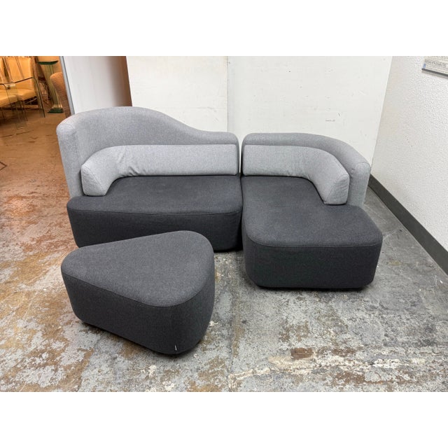 Karim Rashid for BoConcept Ottawa Modular Sofa + Ottoman For Sale - Image 4 of 12