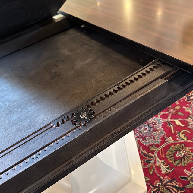 Ruby Living Rigley Pedestal Extension Dining Table, 60 Inches For Sale - Image 12 of 12