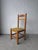 Vintage 1970s Minimalist Solid Pine Dining Chairs - Set of 8 For Sale In Las Vegas - Image 6 of 10