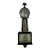 Antique Sessions “Banjo” Wall Clock, Eagle Finial Ship Scene For Sale