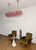 Glass Pink Alabaster Murano Glass Poliedri Chandelier by Carlo Scarpa, 1990 For Sale - Image 7 of 18